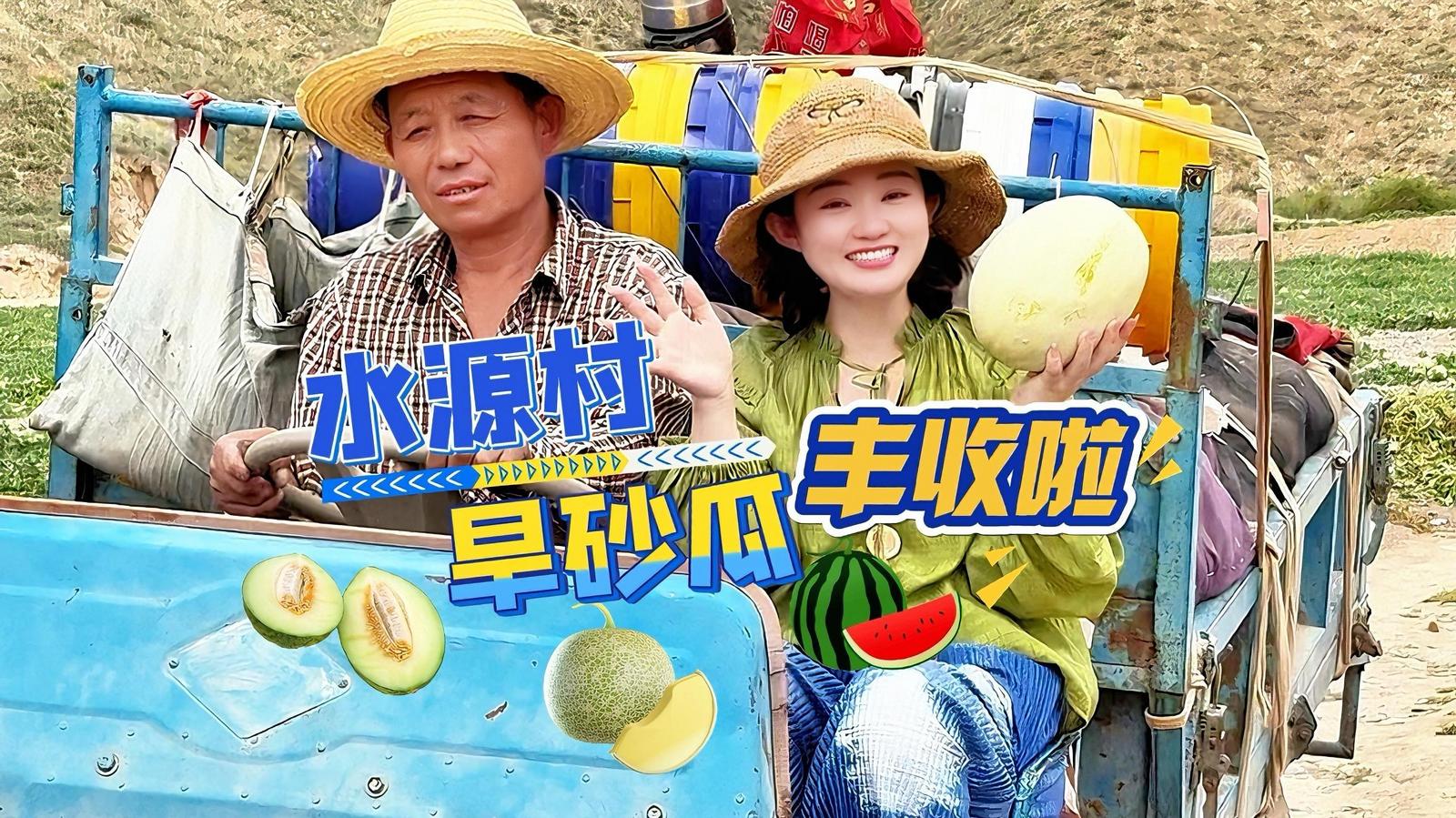 Sweet Harvest of Melons in Shuiyuan Village, Lanzhou