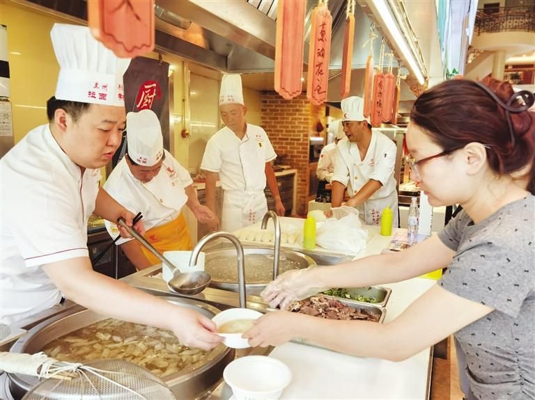 原汁原味的蘭州牛肉拉面香飄長安城